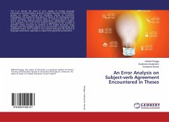 An Error Analysis on Subject-verb Agreement Encountered in Theses - Pangga, Wilfred; Sudarsono, Sudarsono; Bunau, Eusabinus