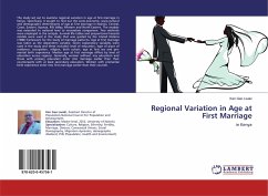Regional Variation in Age at First Marriage - Gao Lwaki, Ken