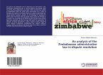 An analysis of the Zimbabwean administrative law in dispute resolution