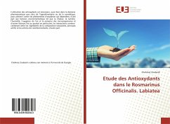Cover Etude des Antioxydants dans le Rosmarinus Officinalis. Labiatea