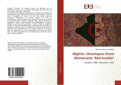Cover Algérie: chroniques d'une démocratie 