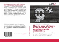 Modelo para el diseño de la dinámica de la enseñanza de la matemática