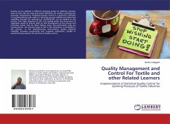Quality Management and Control For Textile and other Related Learners - Negash, Berihun
