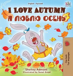 I Love Autumn (English Russian Bilingual Book) - Admont, Shelley; Books, Kidkiddos