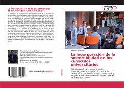 La incorporación de la sostenibilidad en los currículos universitarios - Coronado, Bladimir
