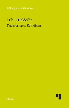 Theoretische Schriften (eBook, PDF) - Hölderlin, Johann Christian Friedrich