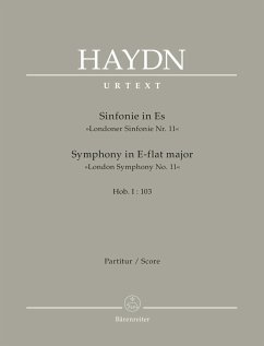 Cover Sinfonie Es-Dur Hob.I:103 für Orchester Londoner Sinfonie Nr.11 Partitur