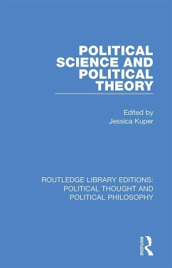 Political Science and Political Theory (eBook, ePUB) Cover Political Science and Political Theory (eBook, ePUB)