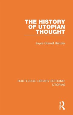 Cover The History of Utopian Thought (eBook, PDF)
