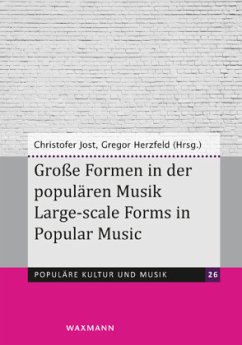 Cover Große Formen in der populären Musik. Large-scale Forms in Popular Music