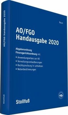 AO/FGO Handausgabe 2020 - Baum, Michael