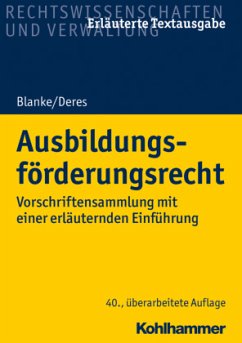 Cover Ausbildungsförderungsrecht
