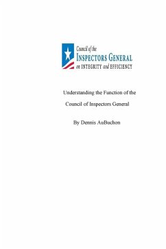 Understanding the Function of the Council of Inspectors General - Aubuchon, Dennis