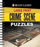 Brain Games Large Print - Crime Scene Puzzles