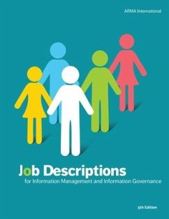 Job Descriptions for Information Management and Information Governance - International, Arma