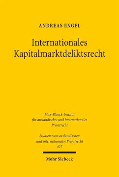 Internationales Kapitalmarktdeliktsrecht (eBook, PDF) - Engel, Andreas