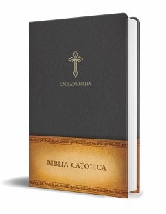 Biblia Católica En Español. Símil Piel Negro, Tamaño Compacto / Catholic Bible. Spanish-Language, Leathersoft, Black, Compact