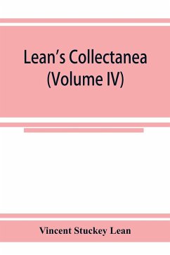 Lean's collectanea (Volume IV) - Stuckey Lean, Vincent