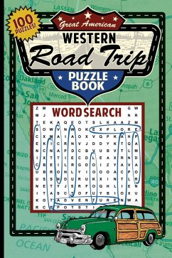 Cover Great American Western Road Trip Puzzle Book