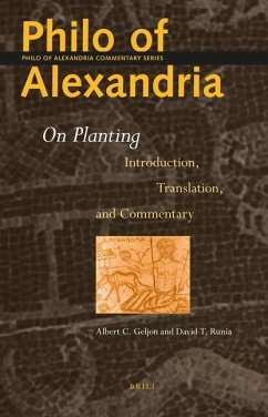 Philo of Alexandria on Planting - Geljon, Albert; Runia, David