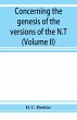 Concerning the genesis of the versions... - Bild 1