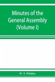 Minutes of the General Assembly of the General Baptist churches in England