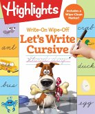 Write-On Wipe-Off Let's Write Cursive