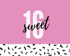 Happy 16th Birthday Guest Book (Landscape Hardcover): Sweet Sixteen Guest book, party and birthday celebrations decor, memory book, 16th birthday, hap - Bell, Lulu And