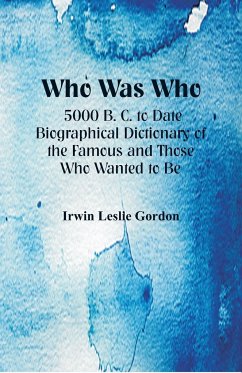 Who Was Who - Leslie Gordon, Irwin