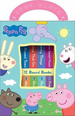 Peppa Pig: 12 Board Books - Pi Kids