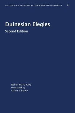 Duinesian Elegies - Rilke, Rainer Maria