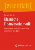 Klassische Finanzmathematik (eBook, PDF)
