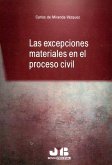 Las excepciones materiales en el proceso civil (eBook, PDF)