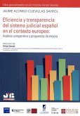 Eficiencia y transparencia del sistema judicial español en el contexto europeo (eBook, PDF)