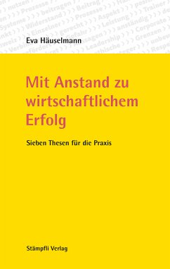 Mit Anstand zu wirtschaftlichem Erfolg (eBook, PDF) - Häuselmann, Eva