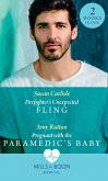 Firefighter's Unexpected Fling / Pregnant With The Paramedic's Baby: Firefighter's Unexpected Fling (First Response) / Pregnant with the Paramedic's Baby (First Response) (Mills & Boon Medical) (eBook, ePUB)