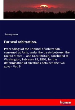 Cover Fur seal arbitration.