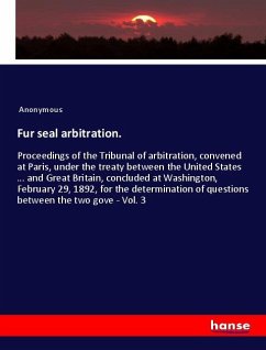 Cover Fur seal arbitration.