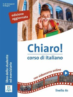 Chiaro! A1. Einsprachige Ausgabe. Kurs- und Arbeitsbuch mit Beiheft - De Savorgnani, Giulia; Bergero, Beatrice