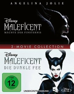 Maleficent 1+2 - 2 Disc Bluray