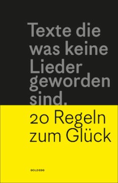 Texte die was keine Lieder geworden sind. - Beck, Thomas Andreas