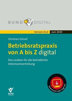 Betriebsratspraxis von A bis Z digital 21.0, DVD-ROM