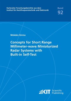 Concepts for Short Range Millimeter-wave Miniaturized Radar Systems with Built-in Self-Test - Girma, Mekdes