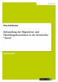 Behandlung der Migrations- und Flüchtlingsthematiken in der Krimireihe "Tatort"