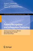 Pattern Recognition and Information Processing (eBook, PDF)