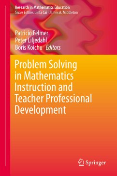 Problem Solving in Mathematics Instruction and Teacher Professional Development (eBook, PDF)