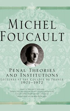 Penal Theories and Institutions (eBook, PDF) - Foucault, Michel