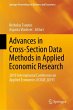 Advances in Cross-Section Data Methods... - Bild 1