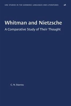 Whitman and Nietzsche - Stavrou, C N