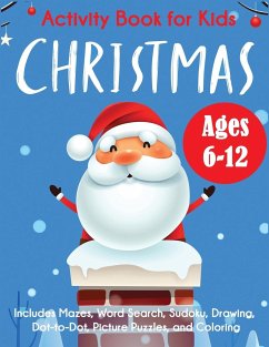 Christmas Activity Book for Kids - Blue Wave Press